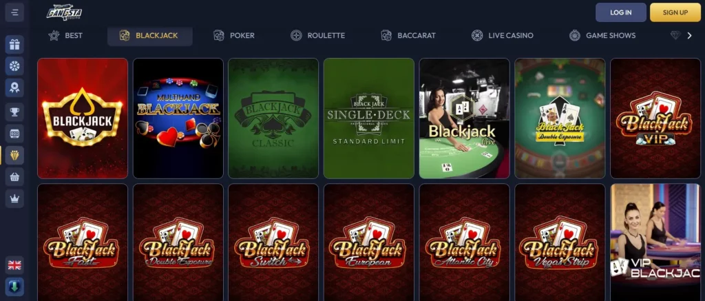Live Blackjack