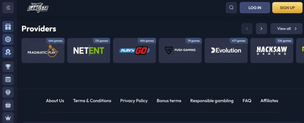 Casino Software Providers